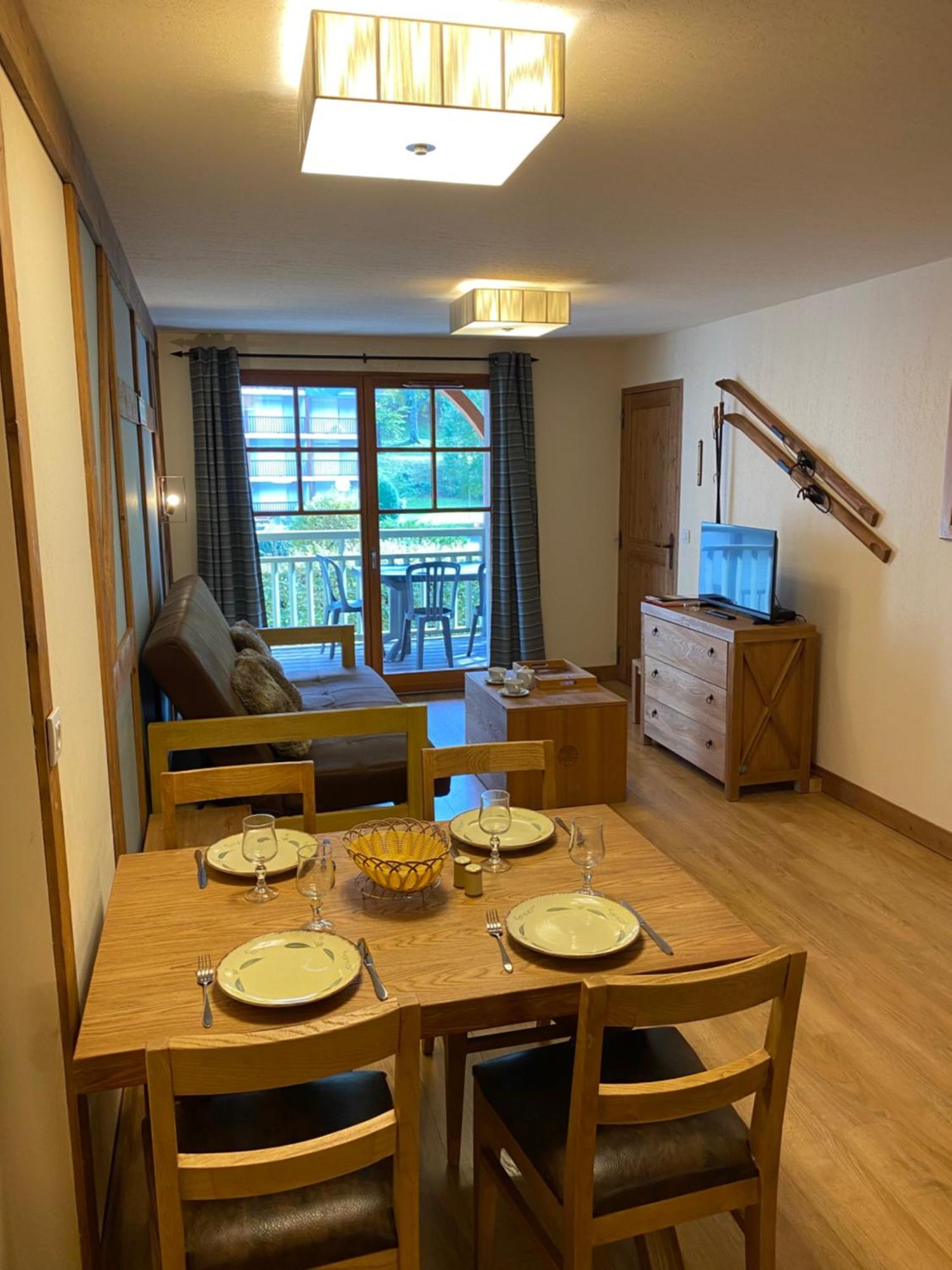 Appartement T2+Coin Nuit 6 Pers Residence De Cami Real Au Centre Du Village De Saint Lary Soulan Avec Piscine Interieure+ Sauna Et Hammam Exterior foto